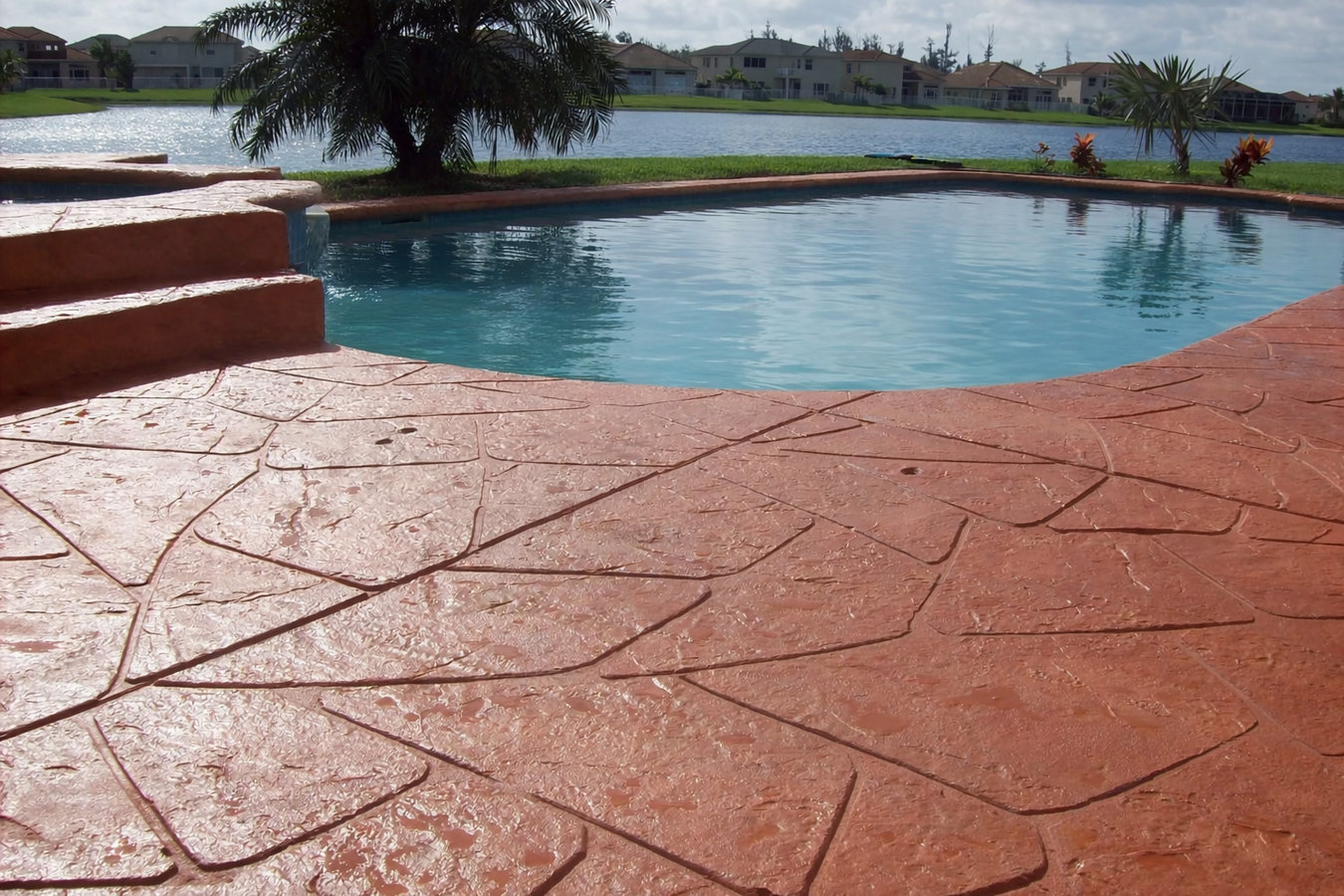 Stamped concrete services in Charlottesville, VA